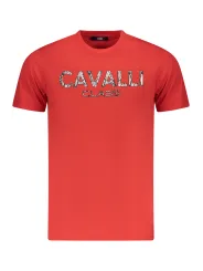 "Cavalli Class Startseite im Sale | CAVALLI CLASS KURZARM T-SHIRT HERREN ROT online kaufen"|Planet-Deluxe