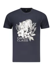 "Cavalli Class T-Shirts im Sale | Cavalli Class Kurzarmshirt Rundhals Logo Druck online kaufen"|Planet-Deluxe