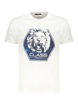 "Cavalli Class Logo T-Shirt - Stilvoll & Kurzarm"