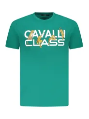 "Cavalli Class T-Shirts im Sale | CavalliClass Logo TShirt Kurzarm Rundhalsdruck online kaufen"|Planet-Deluxe