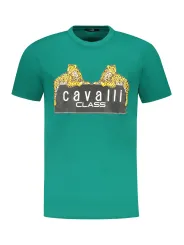 "Cavalli Class T-Shirts im Sale | Cavalli Class Logo TShirt Kurzarm Rundhals Druck online kaufen"|Planet-Deluxe