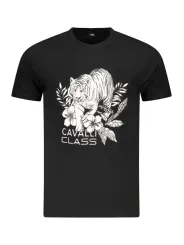 "Cavalli Class T-Shirts im Sale | Cavalli Class Kurzarmshirt Rundhals Logo online kaufen"|Planet-Deluxe