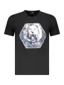 "Cavalli Class T-Shirts im Sale | Cavalli Class Kurzarmshirt Logodruck Rundhals T-Shirt TXT60PJD060_NE05051 online kaufen"|Planet-Deluxe