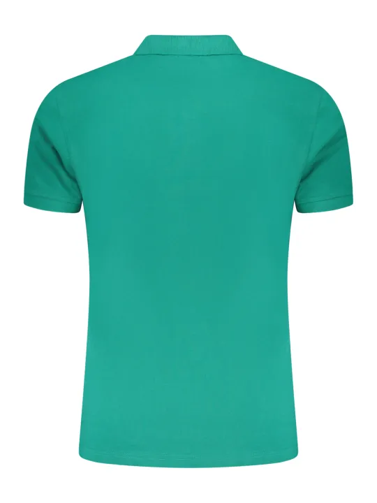 "Cavalli Class Poloshirts im Sale | Cavalli Class Kurzarm Polo mit Knopfleiste und Logo Druck online kaufen"|Planet-Deluxe