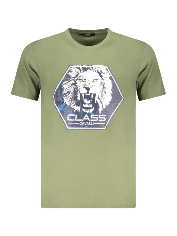 "Cavalli Class T-Shirts im Sale | Cavalli Class Logo Kurzarm TShirt Rundhals Druck online kaufen"|Planet-Deluxe