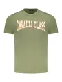 "Cavalli Class T-Shirts im Sale | Cavalli Class Kurzarm TShirt Logo Rundhals Druck online kaufen"|Planet-Deluxe