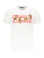 "Cavalli Class T-Shirts im Sale | Cavalli Kurzarmshirt Rundhals mit Logo Druck online kaufen"|Planet-Deluxe