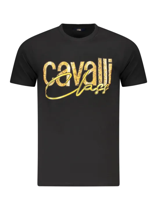 "Cavalli Class T-Shirts im Sale | Cavalli Class Logo TShirt Kurzarm Rundhals Druck online kaufen"|Planet-Deluxe