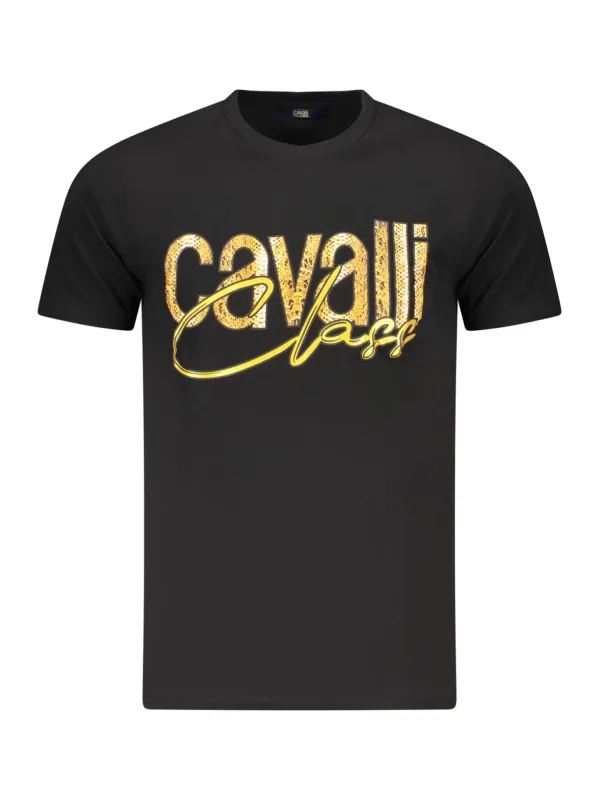 "Cavalli Class T-Shirts im Sale | Cavalli Class Logo TShirt Kurzarm Rundhals Druck online kaufen"|Planet-Deluxe