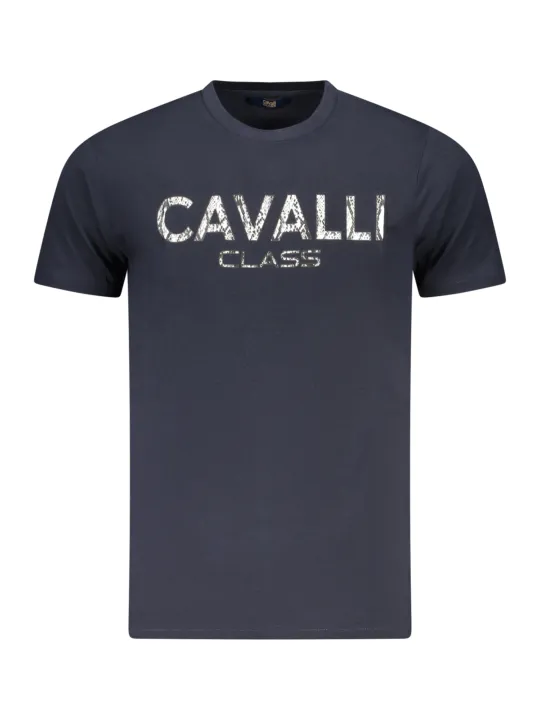 "Cavalli Class T-Shirts im Sale | Cavalli Class Kurzarmshirt mit Logoaufdruck TXT61GJD060_BL04502 online kaufen"|Planet-Deluxe