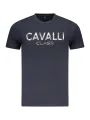"Cavalli Class T-Shirts im Sale | Cavalli Class Kurzarmshirt mit Logoaufdruck TXT61GJD060_BL04502 online kaufen"|Planet-Deluxe
