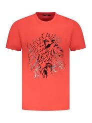 "Cavalli Class Kurzarmshirt – Logo & Rundhals, stylisch"