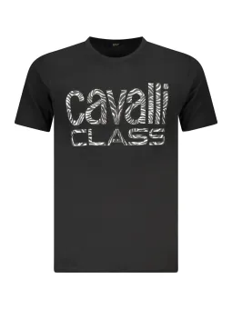 "Cavalli Class T-Shirt: Stilvolles Kurzarm-Design mit Logo"