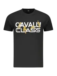 "Cavalli Class T-Shirts im Sale | Cavalli Class Kurzarm TShirt Rundhals Druck online kaufen"|Planet-Deluxe