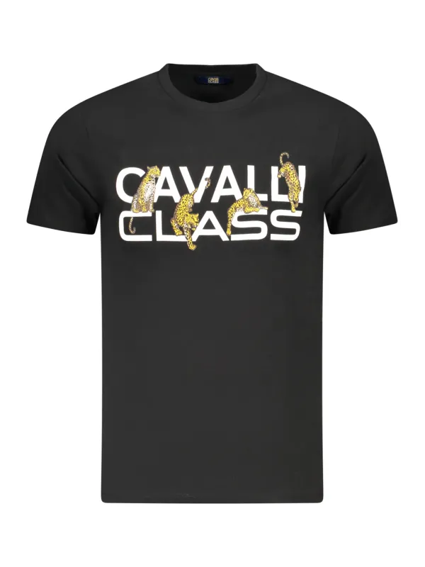 "Cavalli Class T-Shirts im Sale | Cavalli Class Kurzarm TShirt Rundhals Druck online kaufen"|Planet-Deluxe