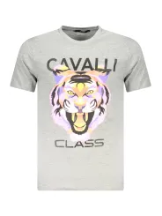 "Cavalli Class Startseite im Sale | CAVALLI CLASS KURZARM-T-SHIRT HERREN GRAU online kaufen"|Planet-Deluxe