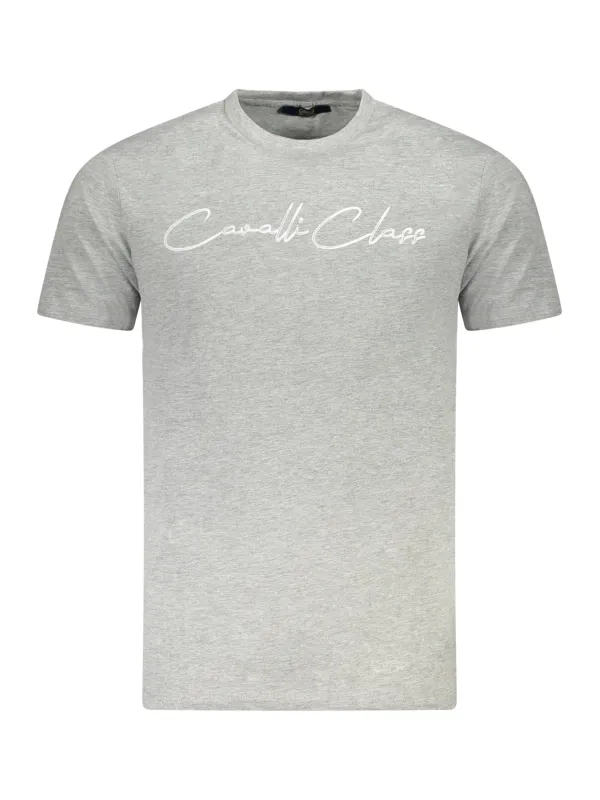 "Cavalli Class T-Shirts im Sale | Cavalli Class Logo TShirt Rundhals Kurzarm Druck TXT60BJD060_GR05014 online kaufen"|Planet-Deluxe