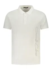 "Cavalli Class Poloshirts im Sale | Kurzarm Polo mit Knopfleiste und Logo Cavalli Class online kaufen"|Planet-Deluxe