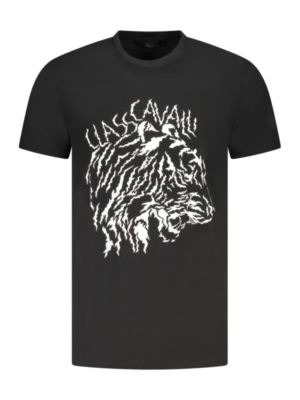 "Cavalli Class T-Shirts im Sale | Cavalli Class Kurzarm Logo TShirt Rundhals Druck online kaufen"|Planet-Deluxe