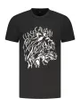 "Cavalli Class T-Shirts im Sale | Cavalli Class Kurzarm Logo TShirt Rundhals Druck online kaufen"|Planet-Deluxe