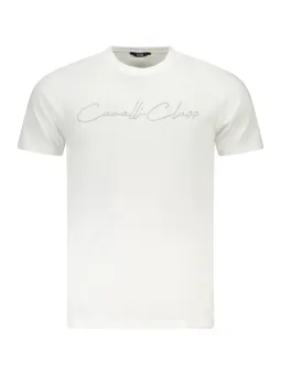 "Cavalli Class T-Shirt – Kurzarm, Rundhals, Logo-Design"