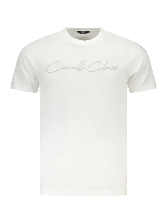 "Cavalli Class T-Shirts im Sale | Cavalli Class Logo TShirt Kurzarm Rundhals online kaufen"|Planet-Deluxe