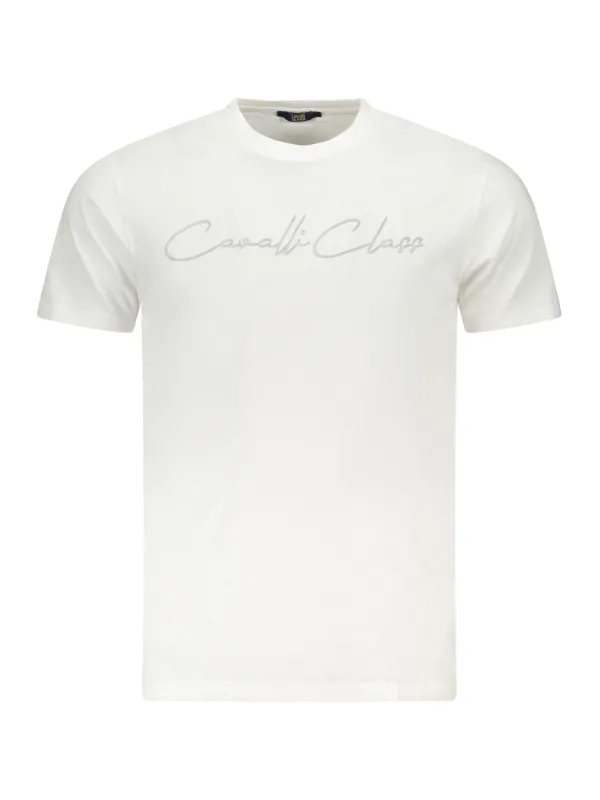"Cavalli Class T-Shirts im Sale | Cavalli Class Logo TShirt Kurzarm Rundhals online kaufen"|Planet-Deluxe