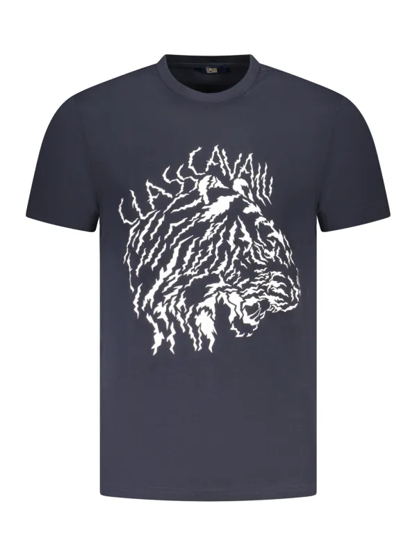 "Cavalli Class T-Shirts im Sale | Cavalli Class Logo TShirt Kurzarm Rundhals Druck online kaufen"|Planet-Deluxe