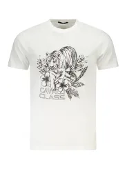 "Cavalli Class T-Shirts im Sale | Cavalli Class Kurzarm Logo Rundhals TShirt online kaufen"|Planet-Deluxe