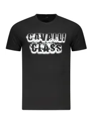 "Cavalli Class T-Shirts im Sale | Cavalli Class Kurzarmshirt Rundhals Logo online kaufen"|Planet-Deluxe