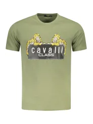 "Cavalli Class T-Shirts im Sale | Cavalli Class Kurzarmshirt Rundhals Druck TShirt online kaufen"|Planet-Deluxe