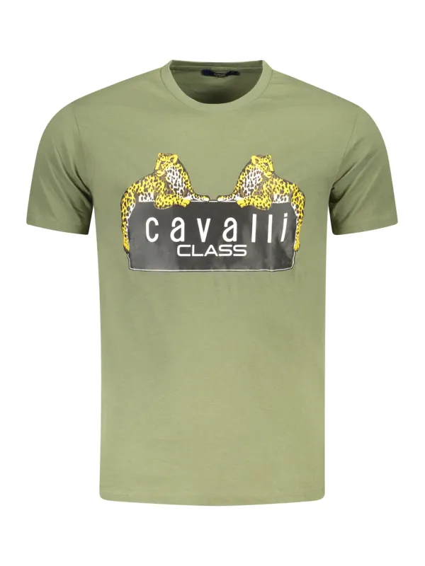 "Cavalli Class T-Shirts im Sale | Cavalli Class Kurzarmshirt Rundhals Druck TShirt online kaufen"|Planet-Deluxe