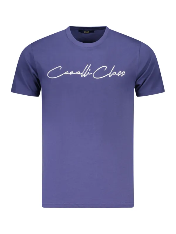 "Cavalli Class T-Shirts im Sale | Cavalli Class Kurzarm Rundhalsshirt TXT60BJD060_BL04551 online kaufen"|Planet-Deluxe