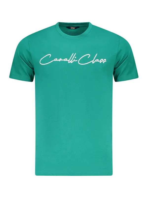 "Cavalli Class T-Shirts im Sale | Cavalli Class Logo TShirt Kurzarm Rundhals Druck online kaufen"|Planet-Deluxe
