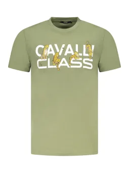 "Cavalli Class Kurzarmshirt für Herren - Stilvoll & Bequem"
