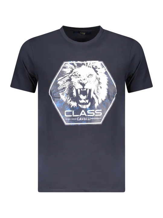 "Cavalli Class T-Shirts im Sale | Cavalli Kurzarm TShirt Rundhals Logo Druck online kaufen"|Planet-Deluxe