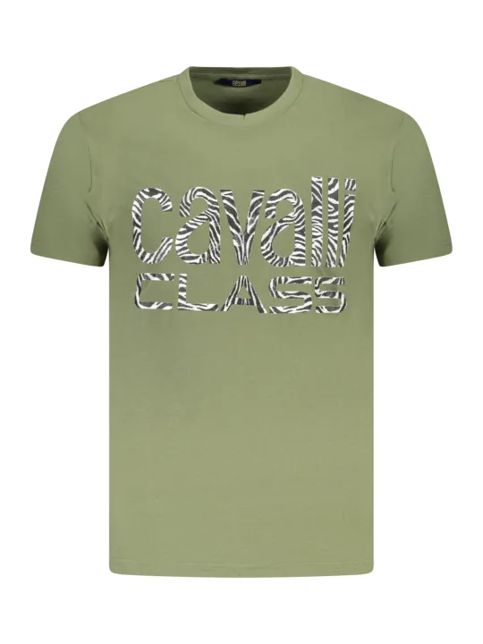 "Cavalli Class T-Shirts im Sale | Cavalli Class Kurzarm Rundhals Logo Shirt TXT61DJD060 VE04050 online kaufen"|Planet-Deluxe