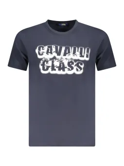 "Cavalli Class Kurzarm Logo T-Shirt – Stilvolles Statement"