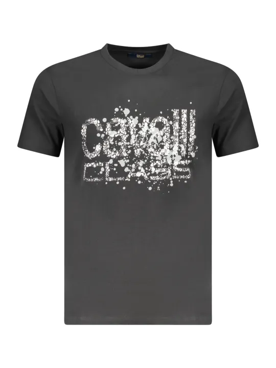 "Cavalli Class T-Shirts im Sale | Cavalli Class Logo Kurzarmshirt Rundhals Druck online kaufen"|Planet-Deluxe