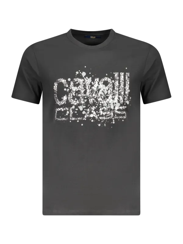 "Cavalli Class T-Shirts im Sale | Cavalli Class Logo Kurzarmshirt Rundhals Druck online kaufen"|Planet-Deluxe