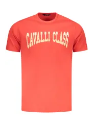 "Cavalli Class T-Shirts im Sale | Cavalli Kurzarmshirt Logo Rundhals TShirt TXT61AJD060RO02000 online kaufen"|Planet-Deluxe