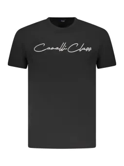 "Cavalli Class T-Shirt: Stilvolles Logo-Design & Komfort"