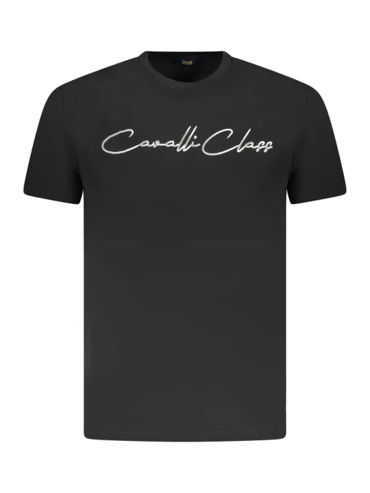 "Cavalli Class T-Shirt: Stilvolles Logo-Design & Komfort"