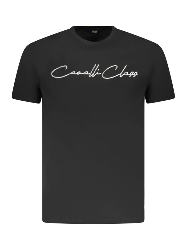 "Cavalli Class T-Shirt: Stilvolles Logo-Design & Komfort"