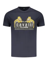 "Cavalli Class T-Shirts im Sale | Cavalli Class Logo TShirt Rundhals Kurzarm Druck online kaufen"|Planet-Deluxe