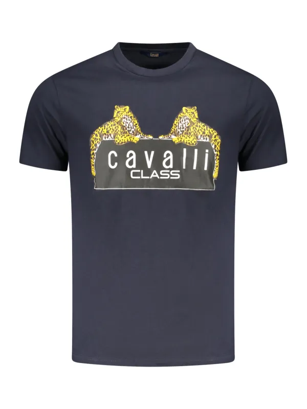 "Cavalli Class T-Shirts im Sale | Cavalli Class Logo TShirt Rundhals Kurzarm Druck online kaufen"|Planet-Deluxe
