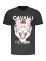 "Cavalli Class T-Shirts im Sale | Cavalli Class Logo TShirt Rundhals Kurzarm online kaufen"|Planet-Deluxe