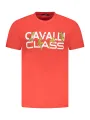 "Cavalli Class T-Shirts im Sale | Cavalli Kurzarmshirt Rundhals Logo Druck Herren T-Shirt TXT60MJD060_RO02000 online kaufen"|Planet-Deluxe