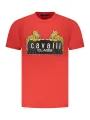 "Cavalli Class T-Shirts im Sale | Cavalli Class Kurzarmshirt mit Logo Print und Rundhals online kaufen"|Planet-Deluxe