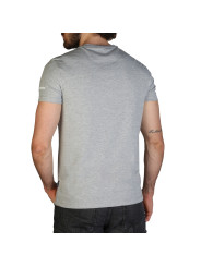 Graues Aquascutum-T-Shirt mit Tattoo